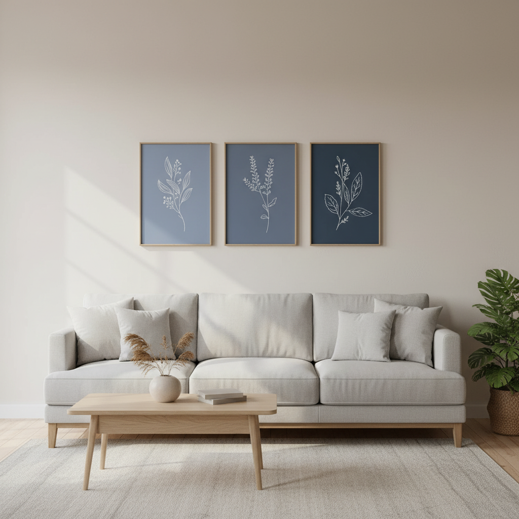 Bedroom Wall Art Frame | Premium Home Decor