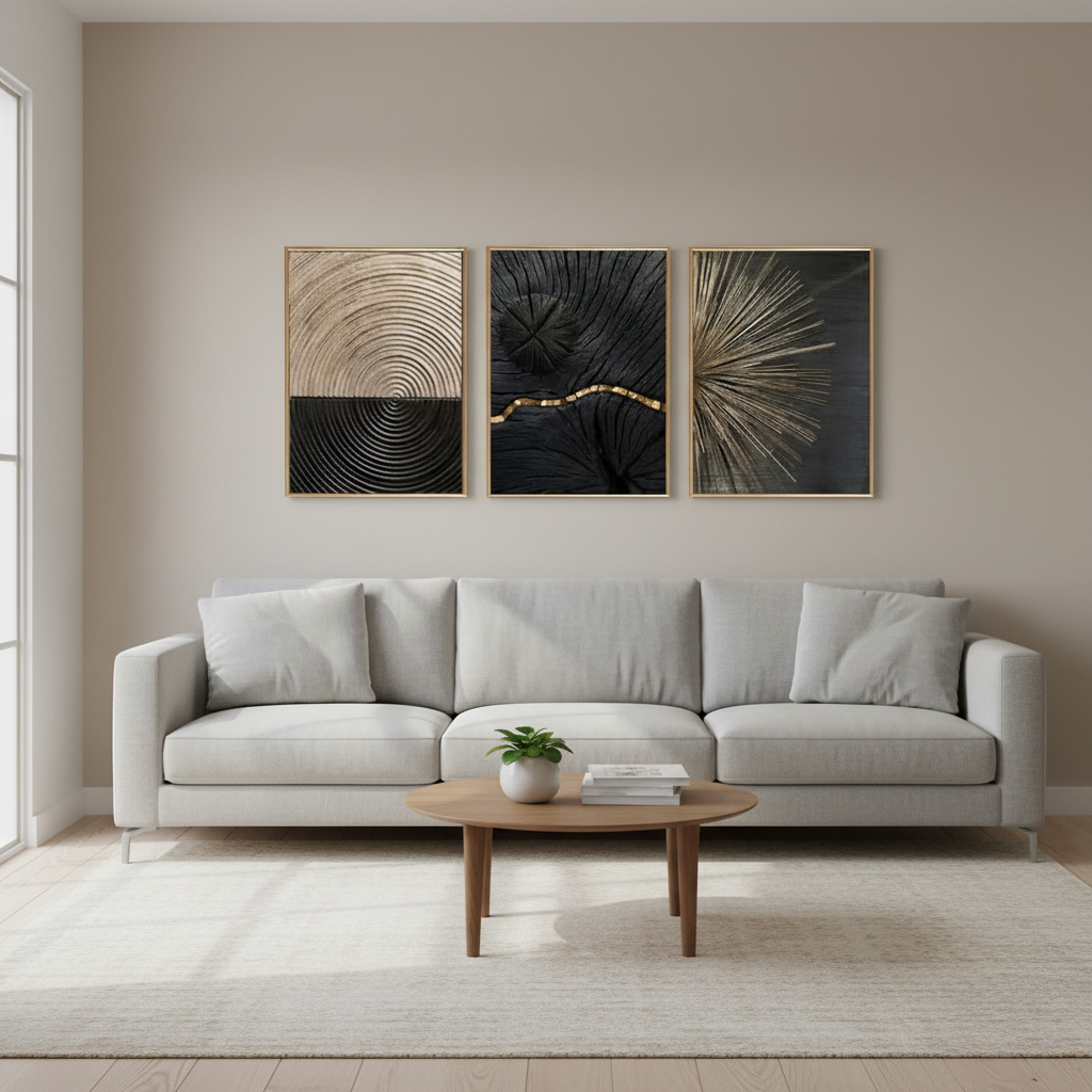 Stylish Abstract Wall Art Frame | Home Decor Accent