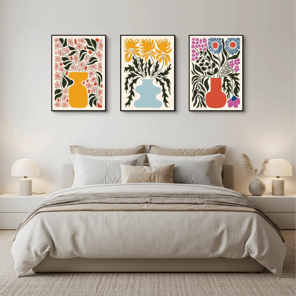 Living Room Wall Art Frame | Premium Home Decor