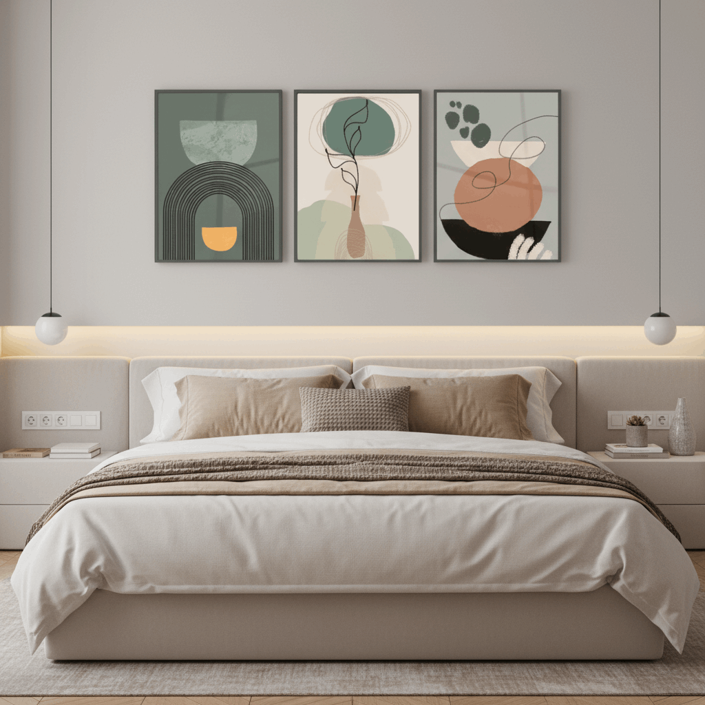 Modern Living Room Wall Frame | Elegant Interior Decor