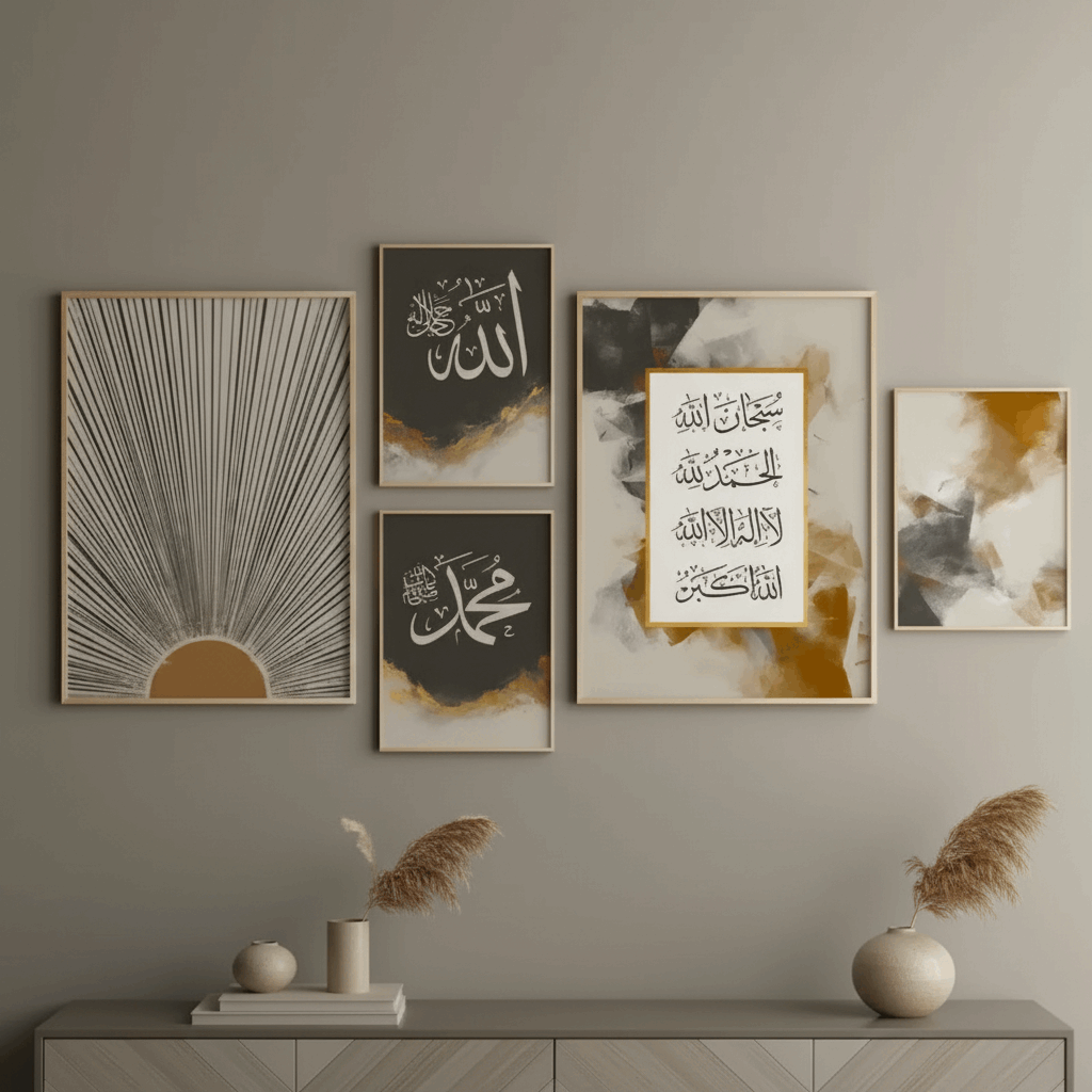 Decorative Islamic Wall Art | Modern Frame Design