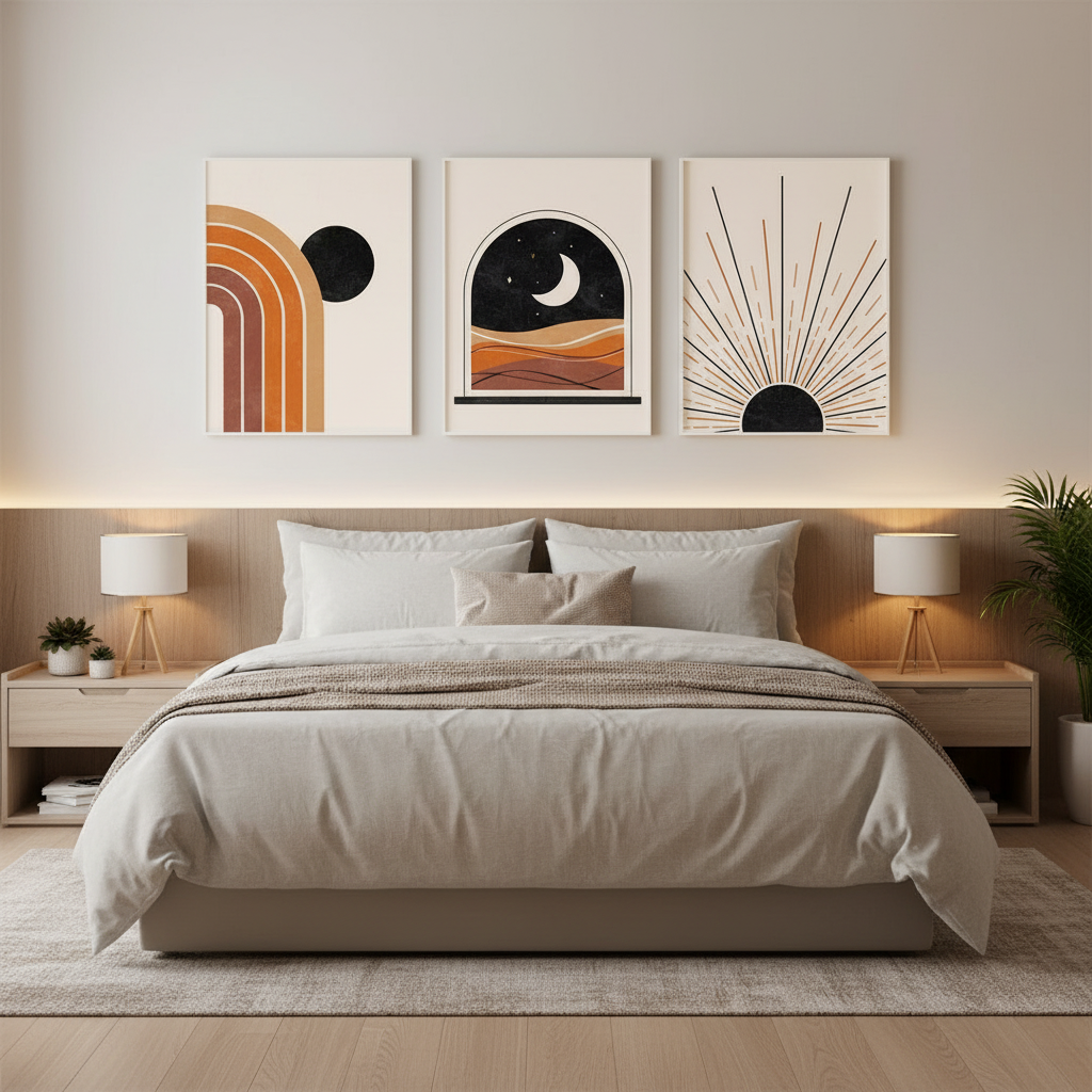 Minimalist Abstract Art Frame | Elegant Wall Decor