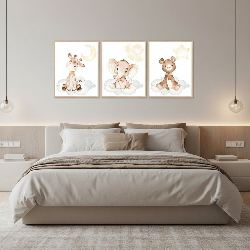 Bright Room Wall Art Frame | Light & Modern Home Decor