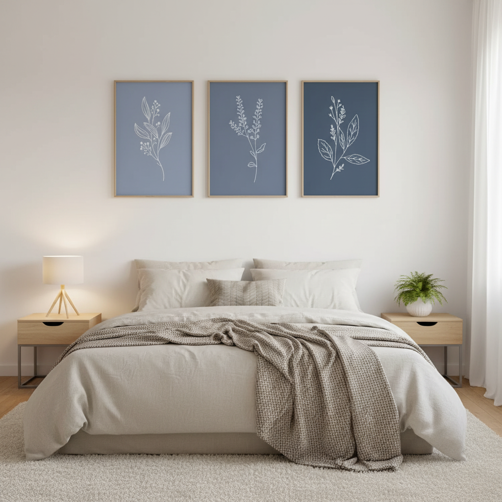 Bedroom Wall Art Frame | Premium Home Decor