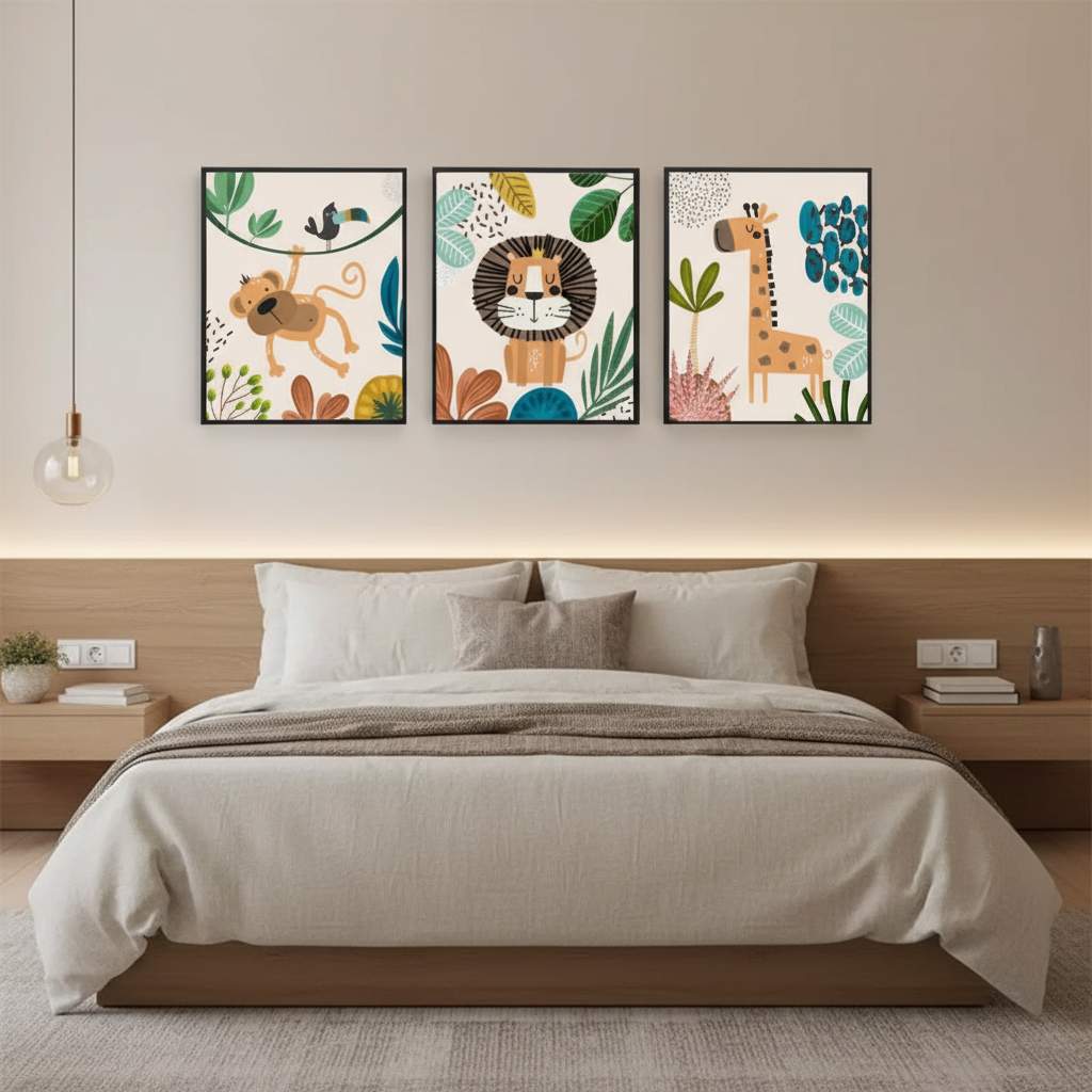 Soft Tone Wall Art Frame | Bright & Airy Home Decor