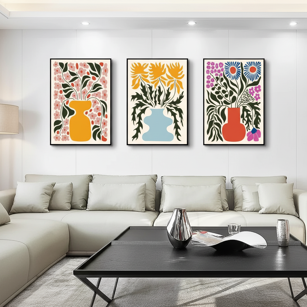 Living Room Wall Art Frame | Premium Home Decor