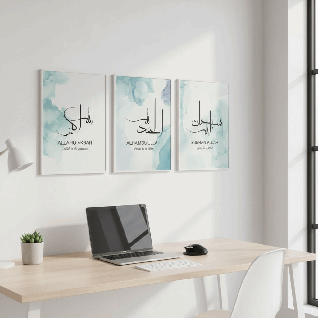 Faith-Inspired Wall Art Frame | Islamic Home Decor