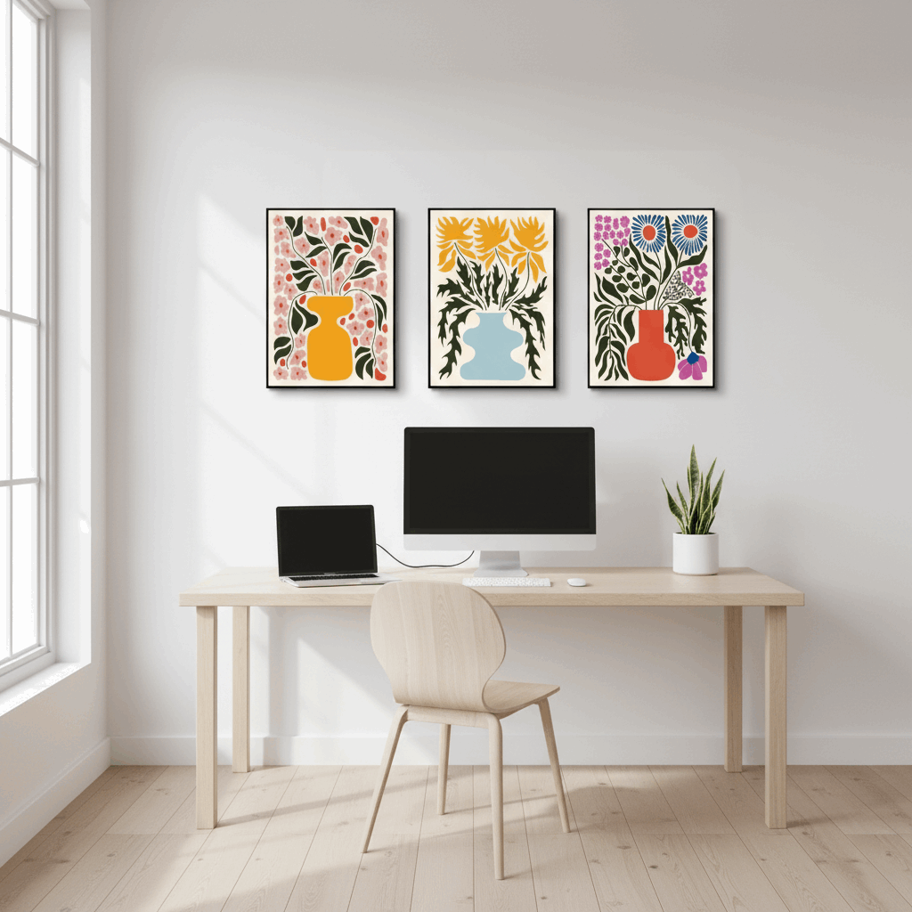 Living Room Wall Art Frame | Premium Home Decor