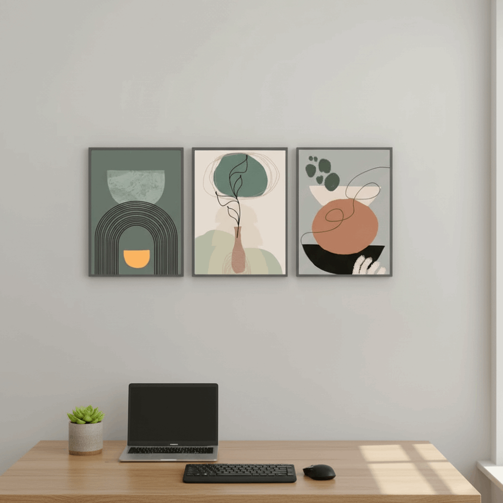 Modern Living Room Wall Frame | Elegant Interior Decor