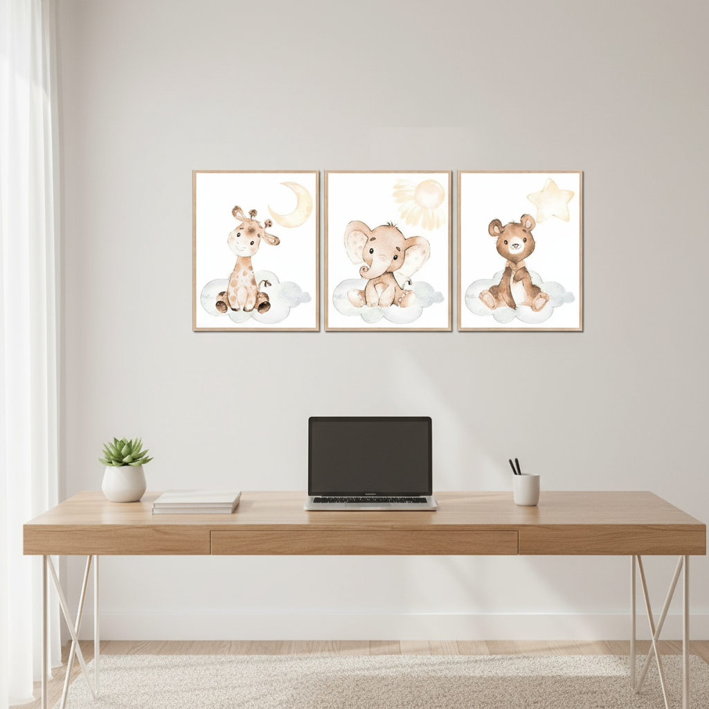 Bright Room Wall Art Frame | Light & Modern Home Decor