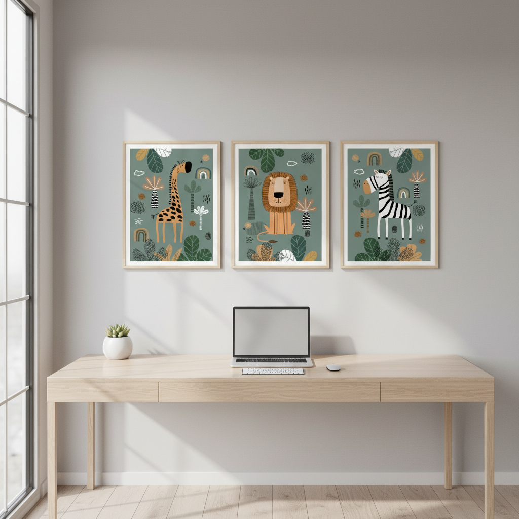 Light Aesthetic Wall Art | Premium Bright Room Decor