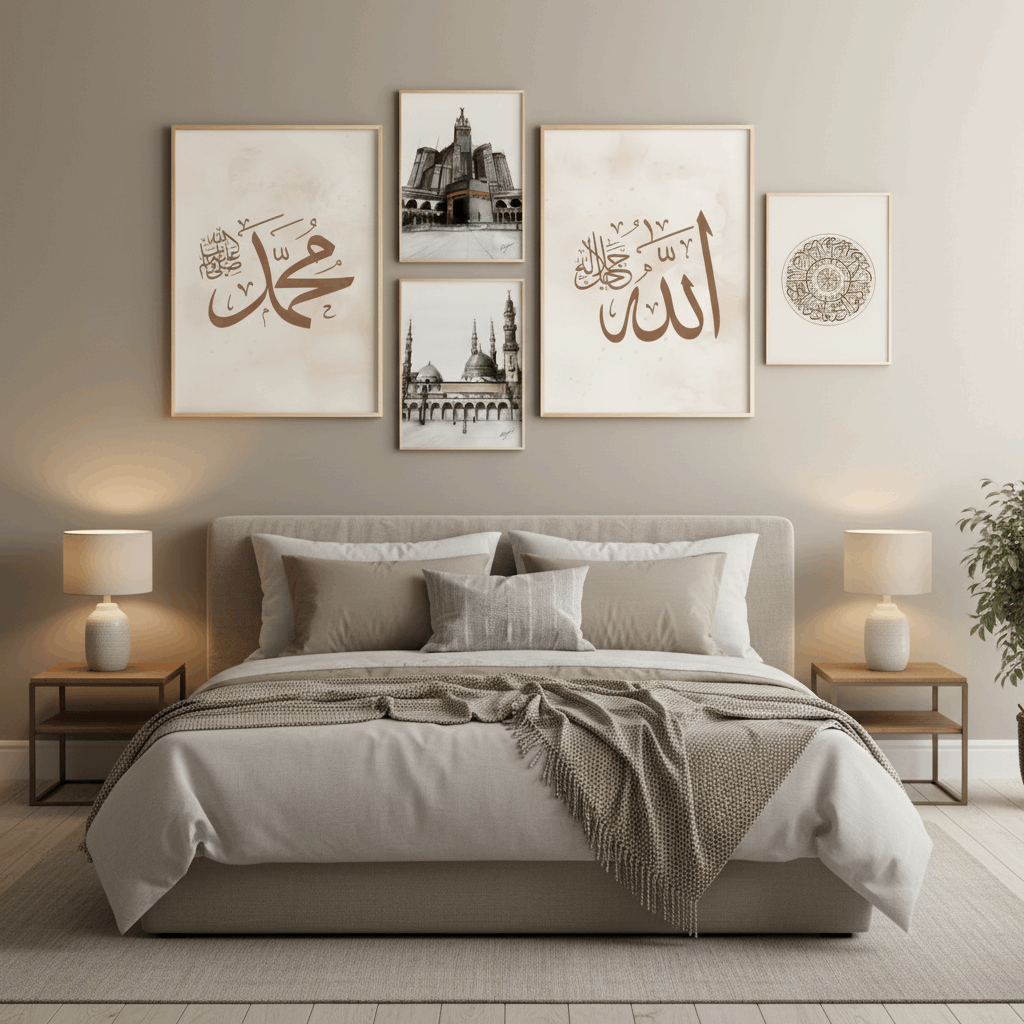 Spiritual Islamic Wall Frame | Elegant Home Art