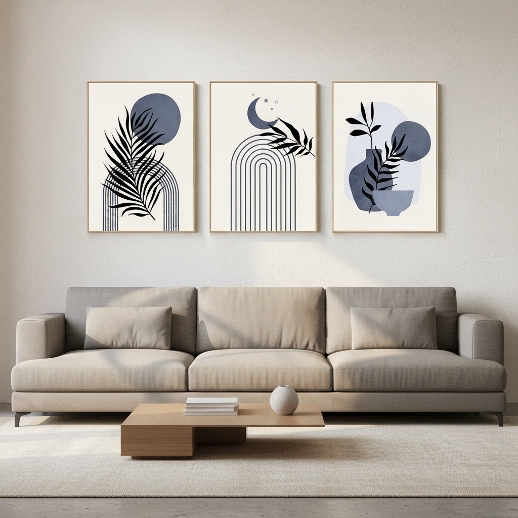 Abstract Wall Frame | Elegant Interior Art Piece