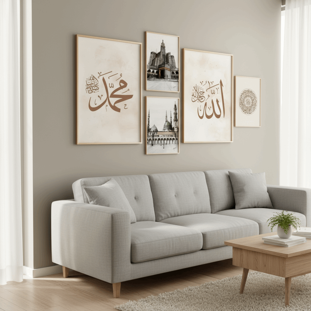 Spiritual Islamic Wall Frame | Elegant Home Art