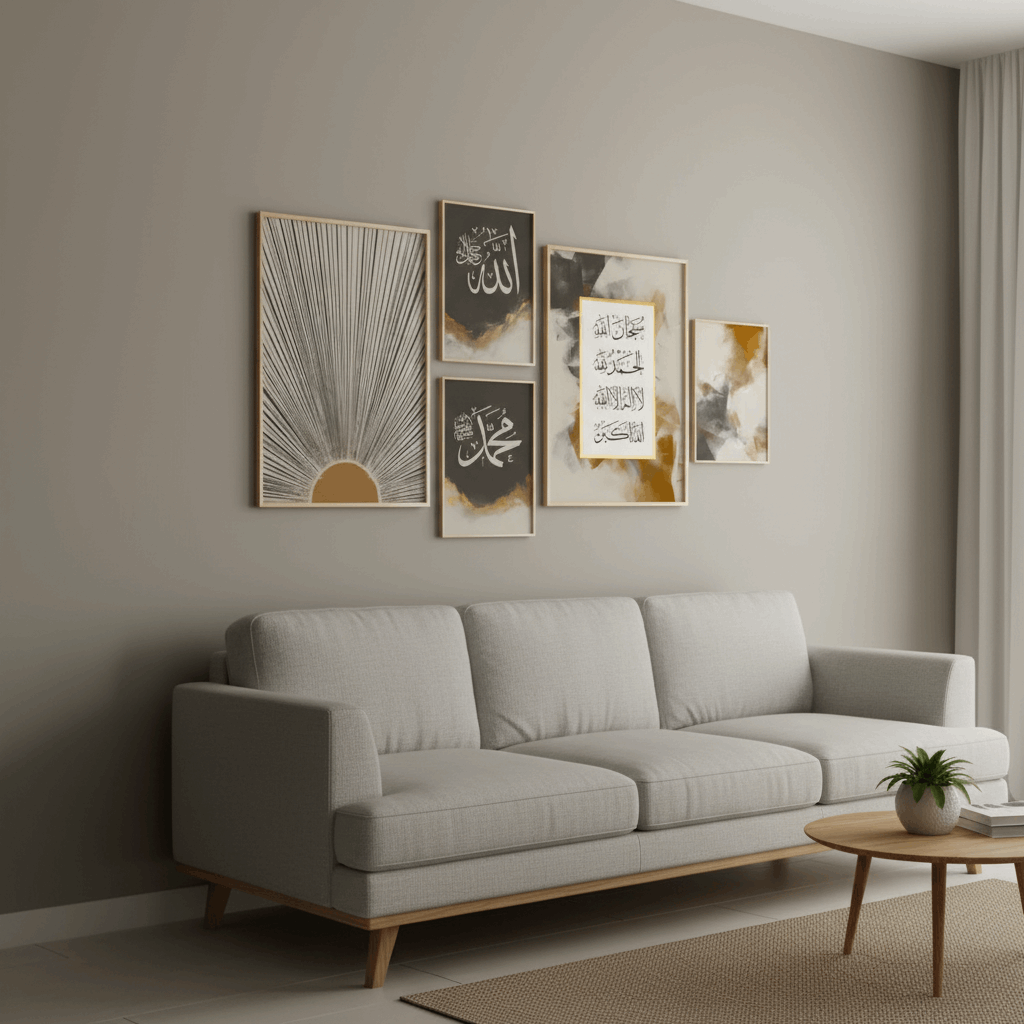 Decorative Islamic Wall Art | Modern Frame Design