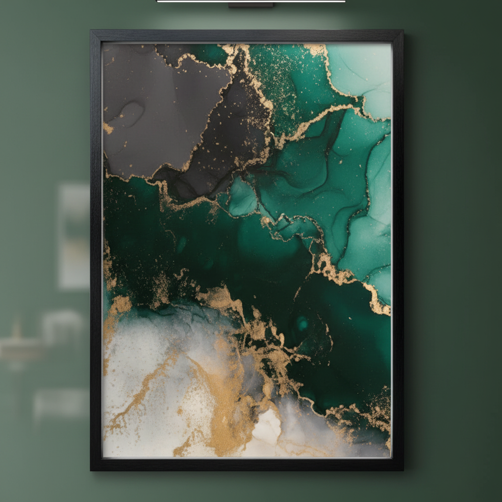 Modern Abstract Wall Art Frame | Premium Canvas Print
