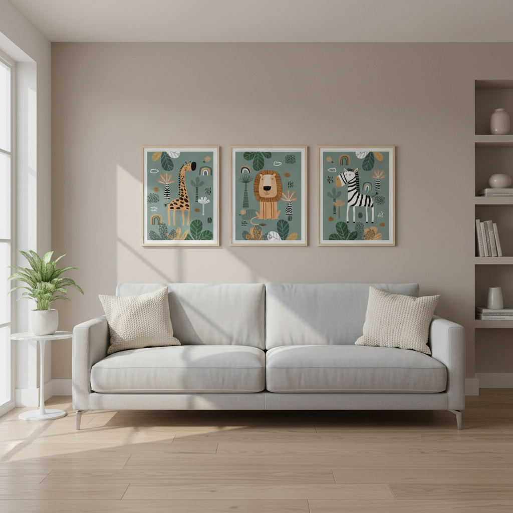 Light Aesthetic Wall Art | Premium Bright Room Decor