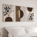 Modern Boho Abstract Wall Frame Set (Set of 3)