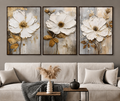 Floral Wall Art Set of 3