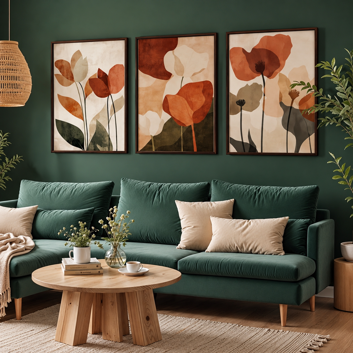 Modern Abstract Botanical Art