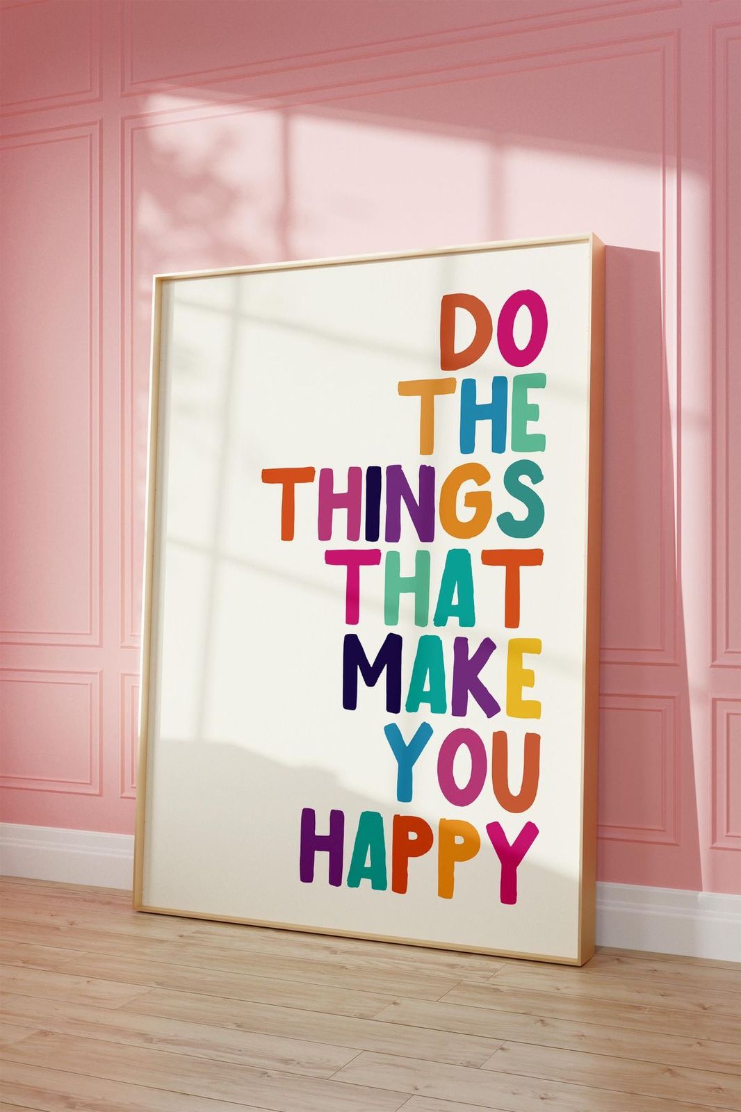 Motivational Typography Art Print