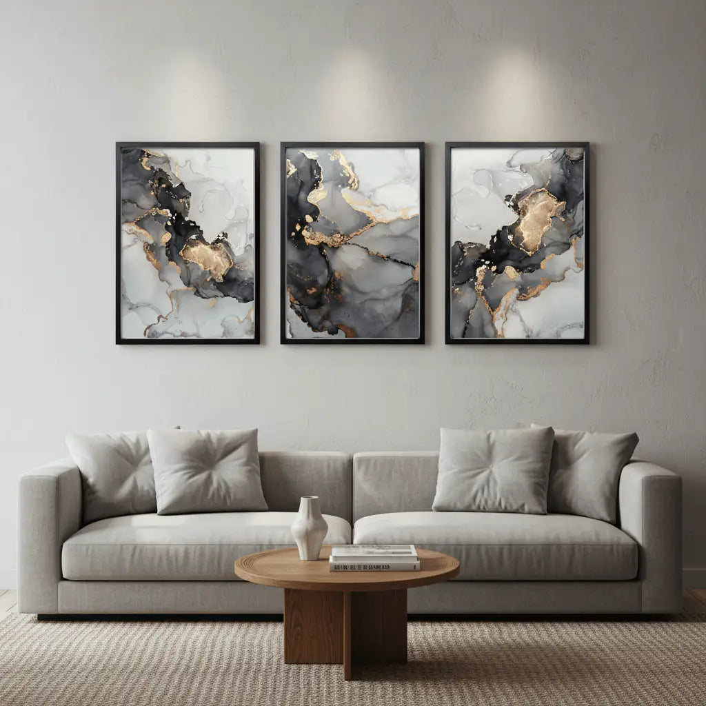 Abstract Canvas Wall Art | Modern Frame Design - HomeStories