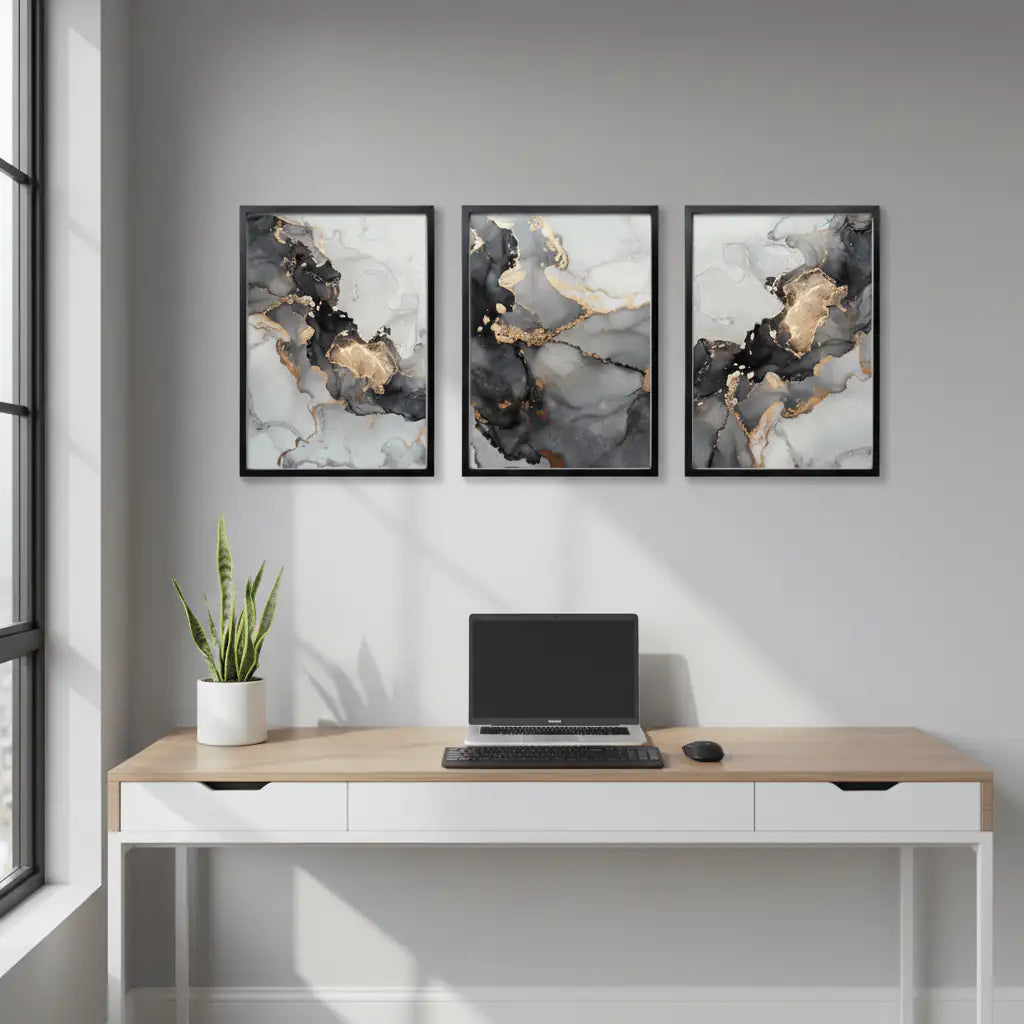 Abstract Canvas Wall Art | Modern Frame Design - HomeStories