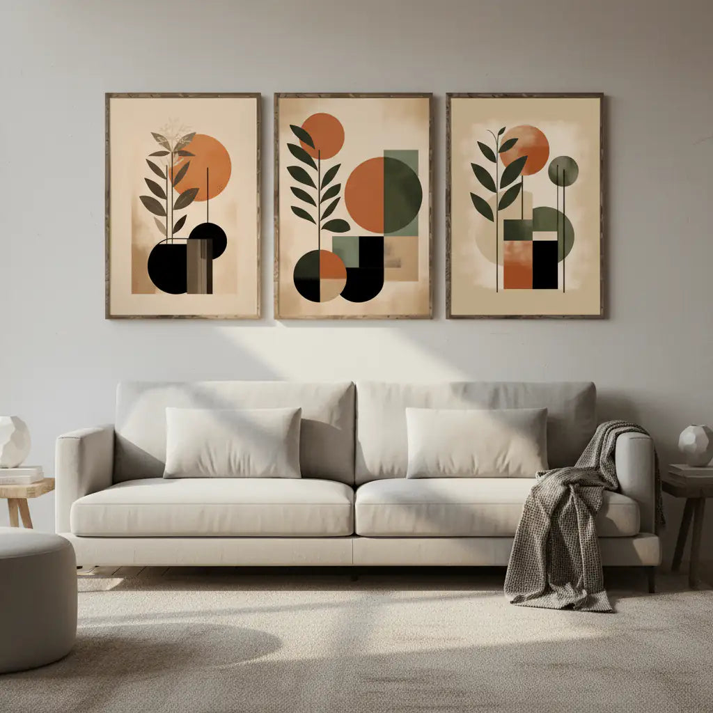 Elegant Living Room Wall Art Frame | Modern Home Styling - HomeStories