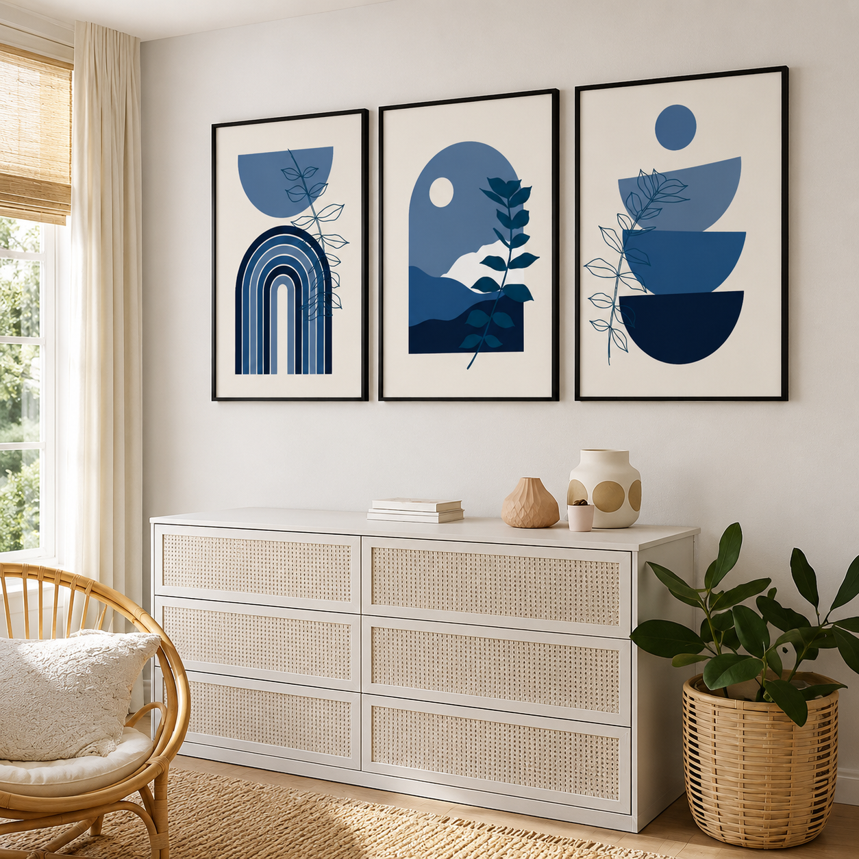 Modern Abstract Digital Printed Wall Art
