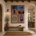Modern Abstract Gallery Wall Frames