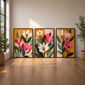 Floral Wall Art Set of 3