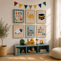 Modern Abstract Gallery Wall Frames