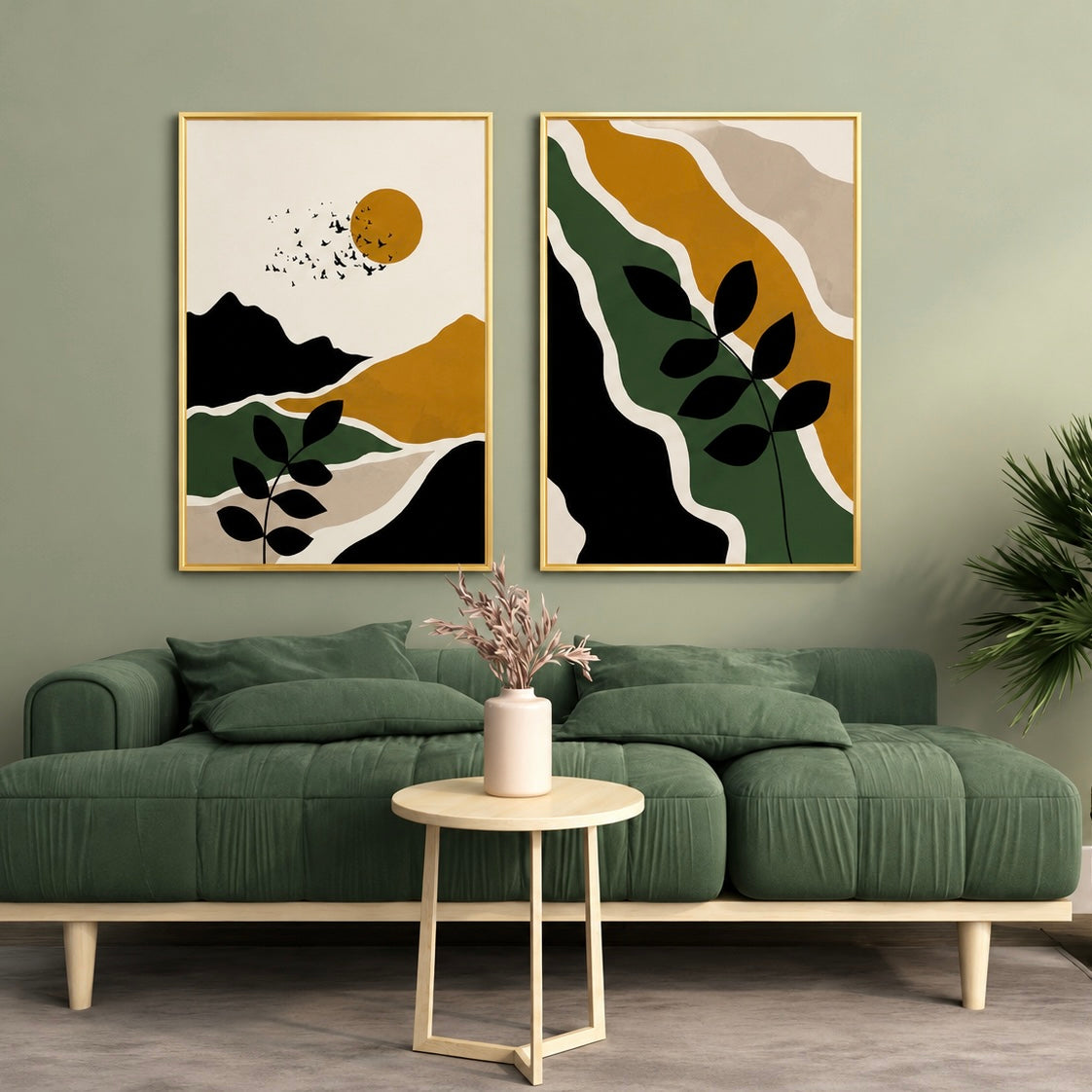 Modern Wall Art Set of 2