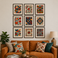 Modern Abstract Gallery Wall Frames