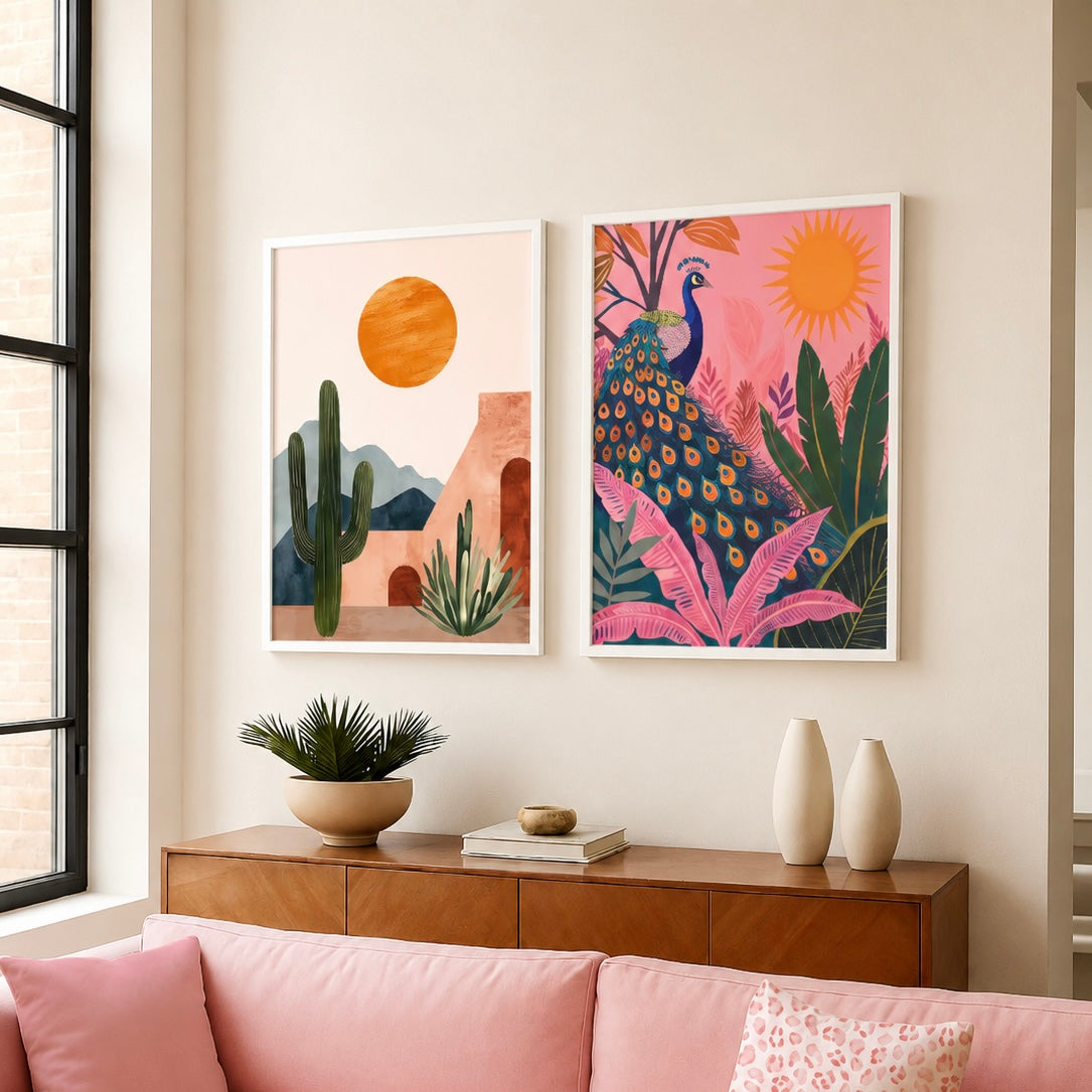 Modern Wall Art Set of 2