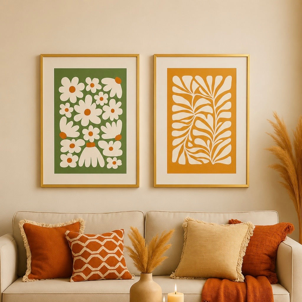 Modern Wall Art Set of 2