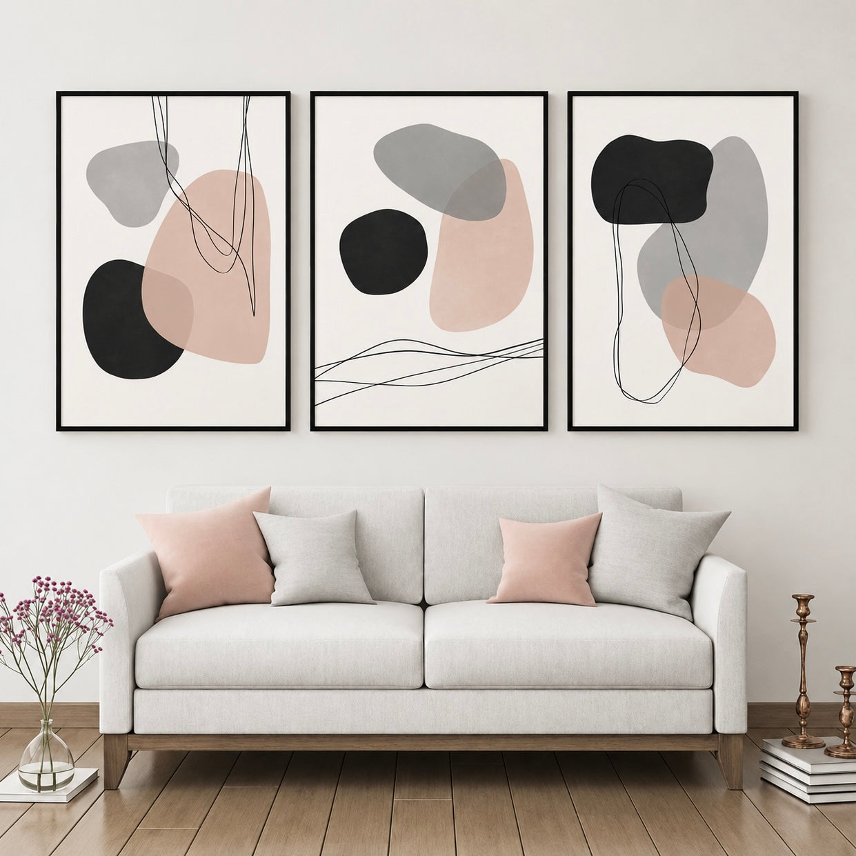 Modern Abstract Digital Printed Wall Art