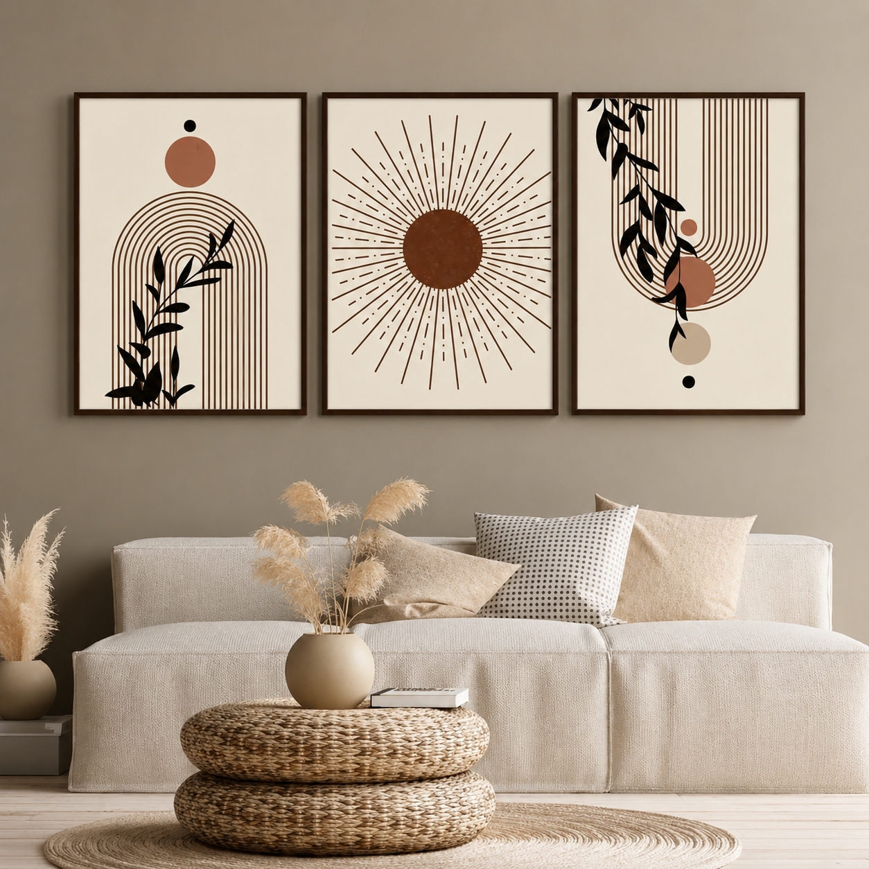 Modern Abstract Digital Printed Wall Art