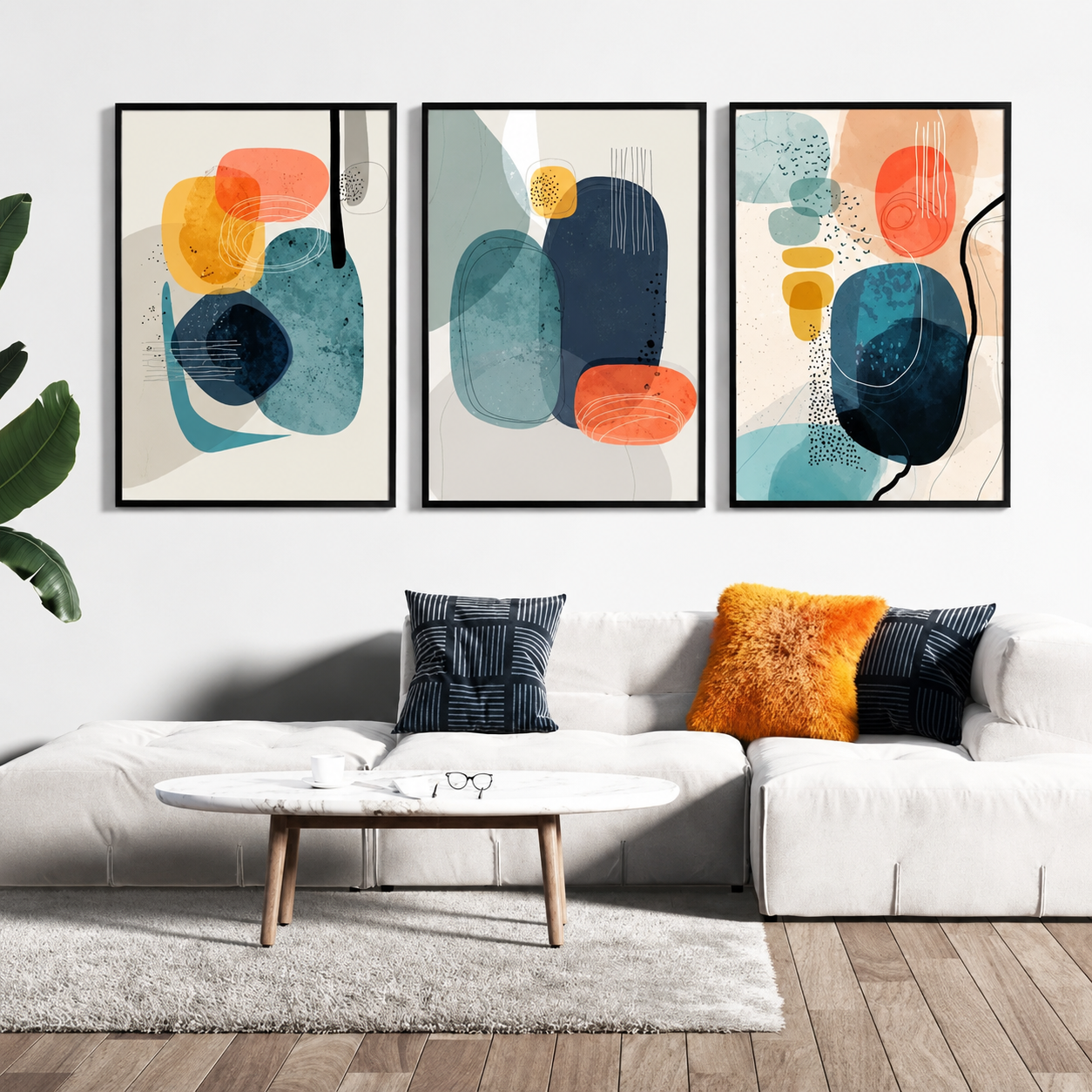 Modern Abstract Digital Printed Wall Art