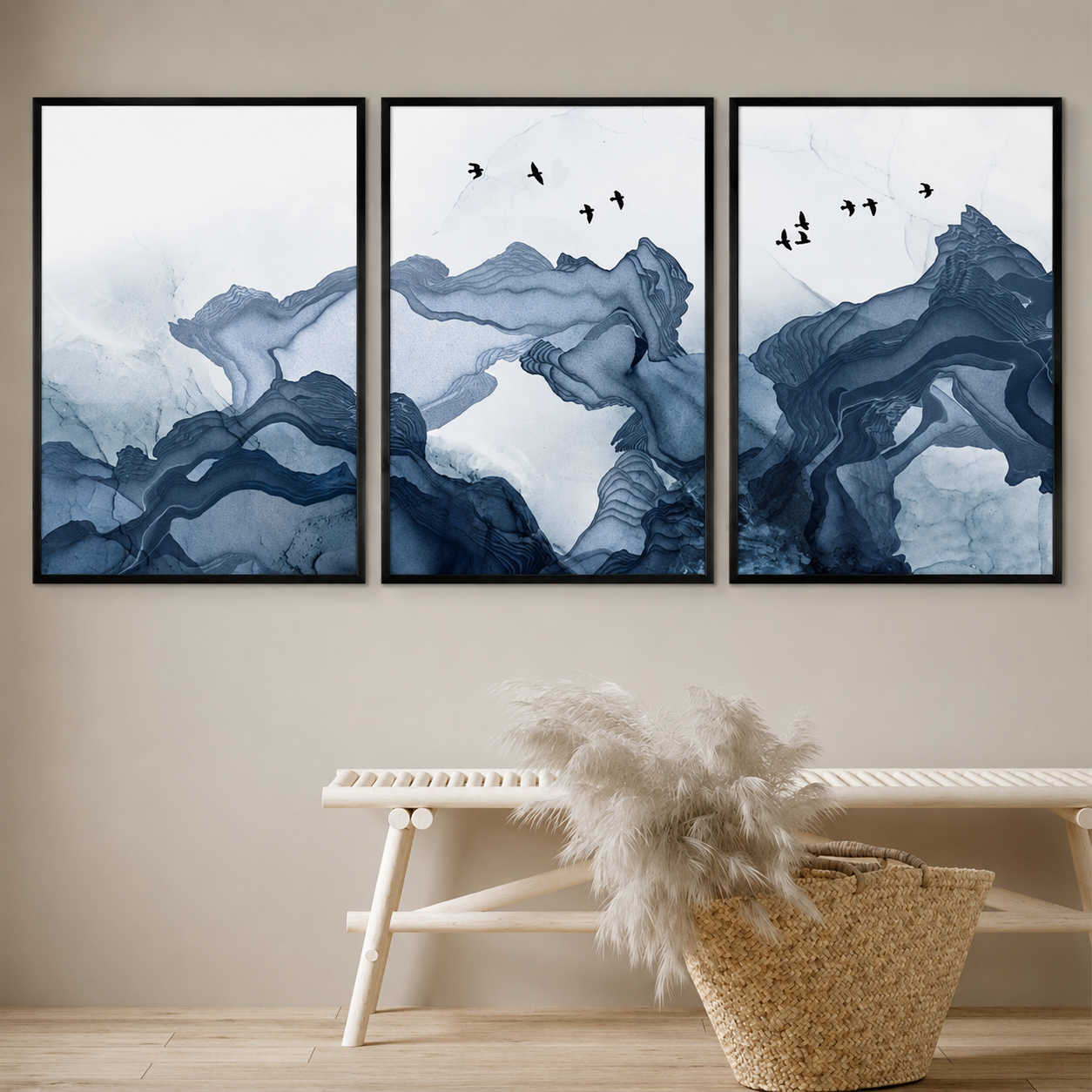 Modern Abstract Digital Printed Wall Art