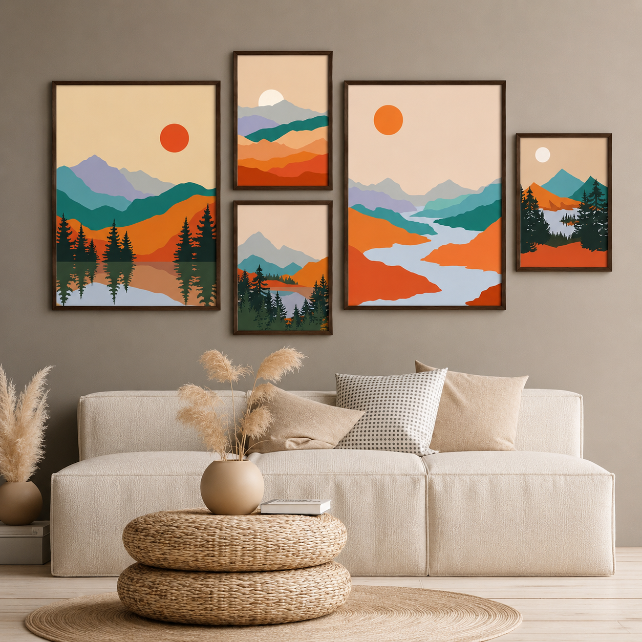 Contemporary Abstract Wall Art
