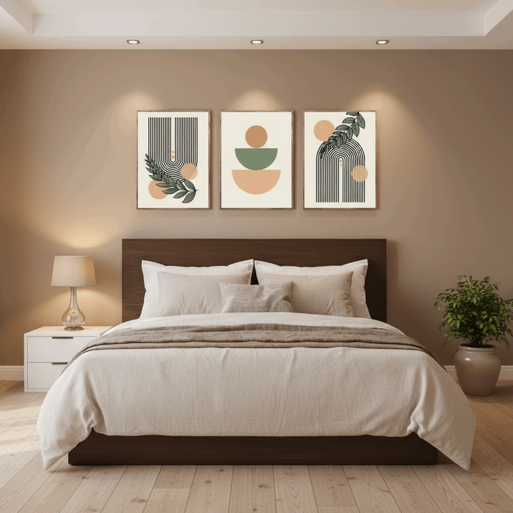 Luxury Modern Art Frame | Abstract Wall Decor - HomeStories