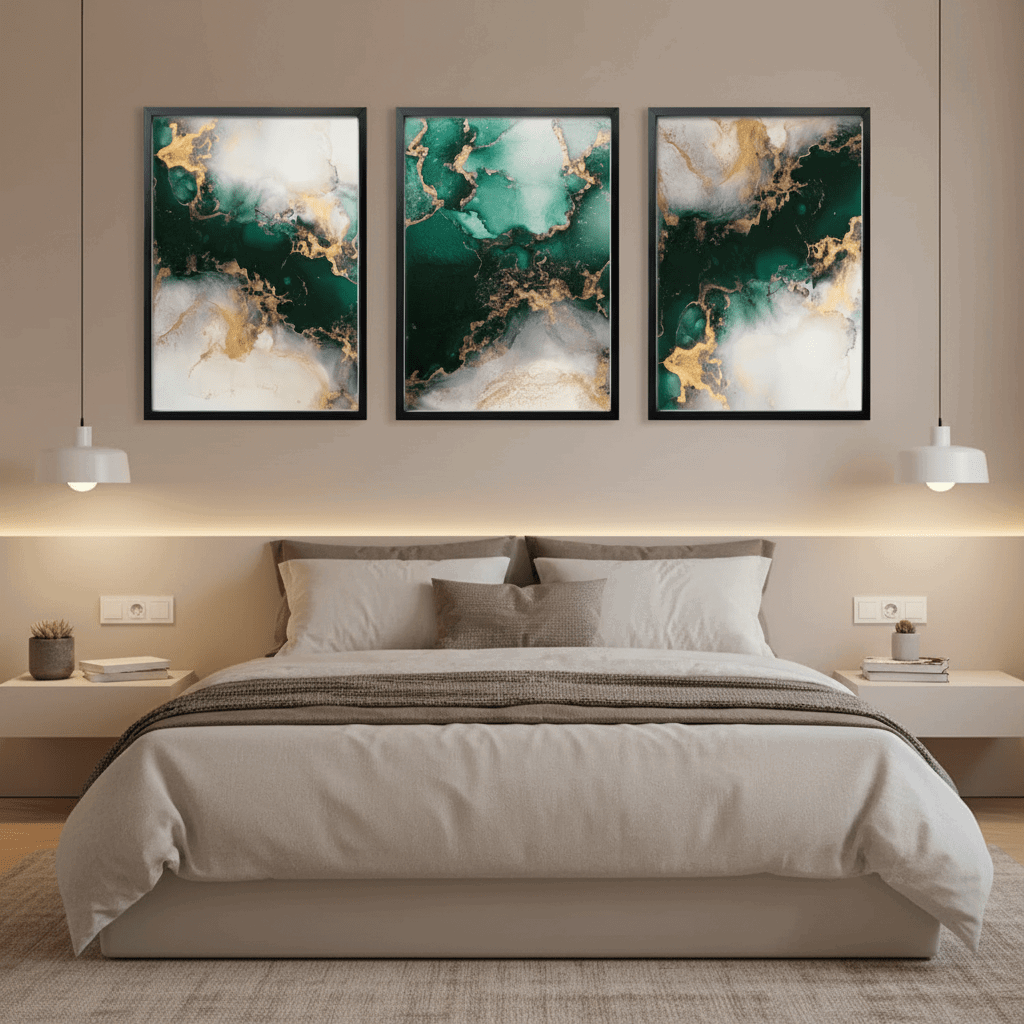 Modern Abstract Wall Art Frame | Premium Canvas Print - HomeStories