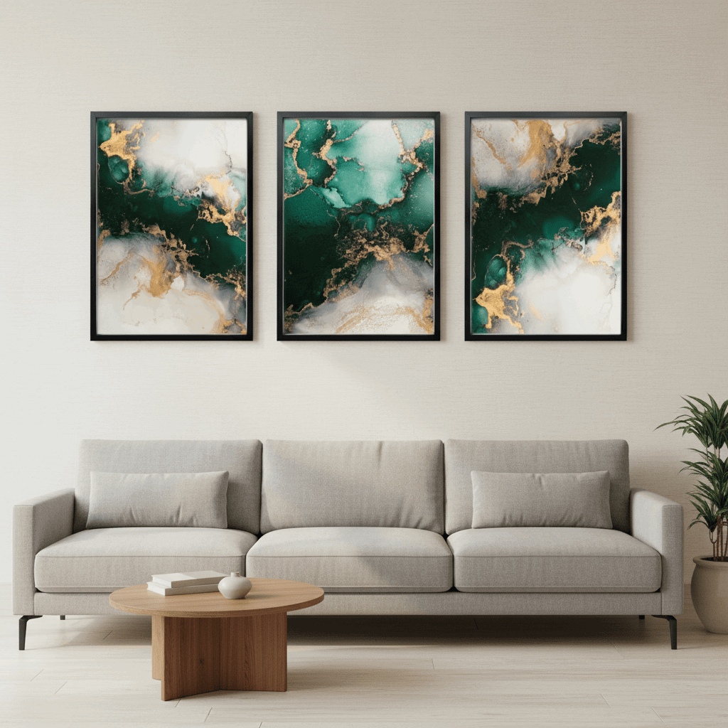 Modern Abstract Wall Art Frame | Premium Canvas Print - HomeStories