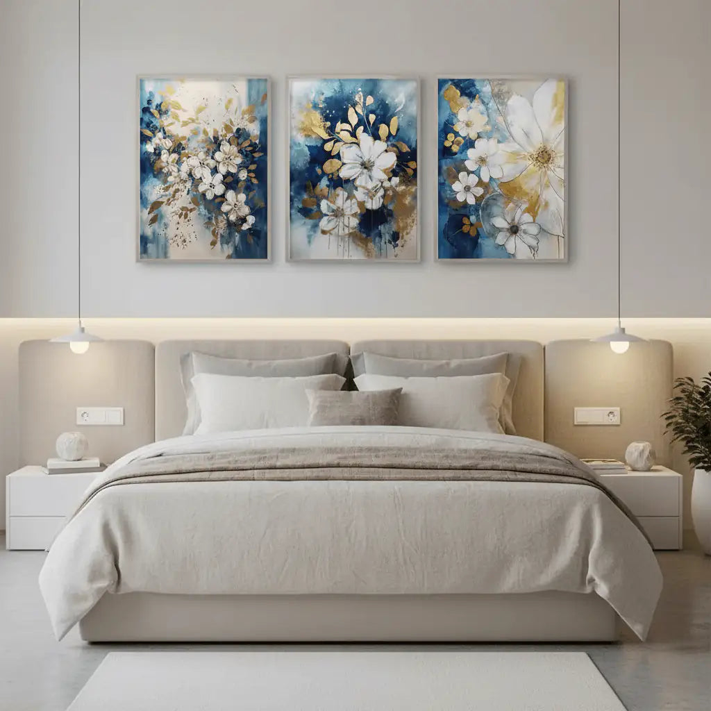 Premium Abstract Canvas Frame | Modern Art Design - HomeStories