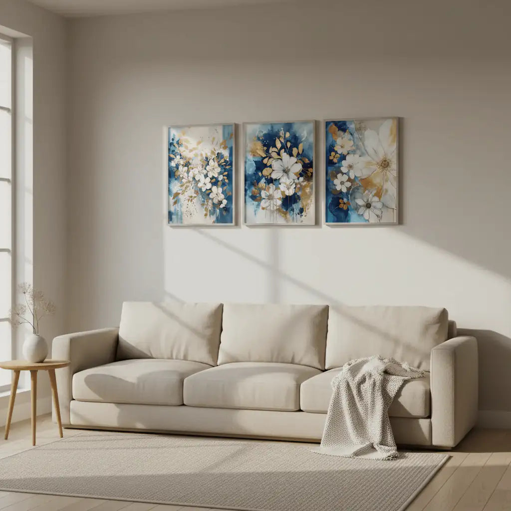 Premium Abstract Canvas Frame | Modern Art Design - HomeStories