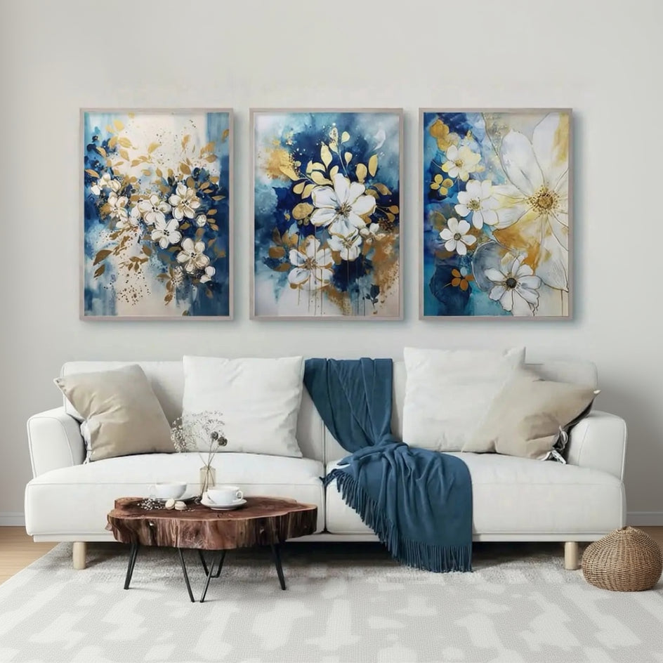 Premium Abstract Canvas Frame | Modern Art Design - HomeStories