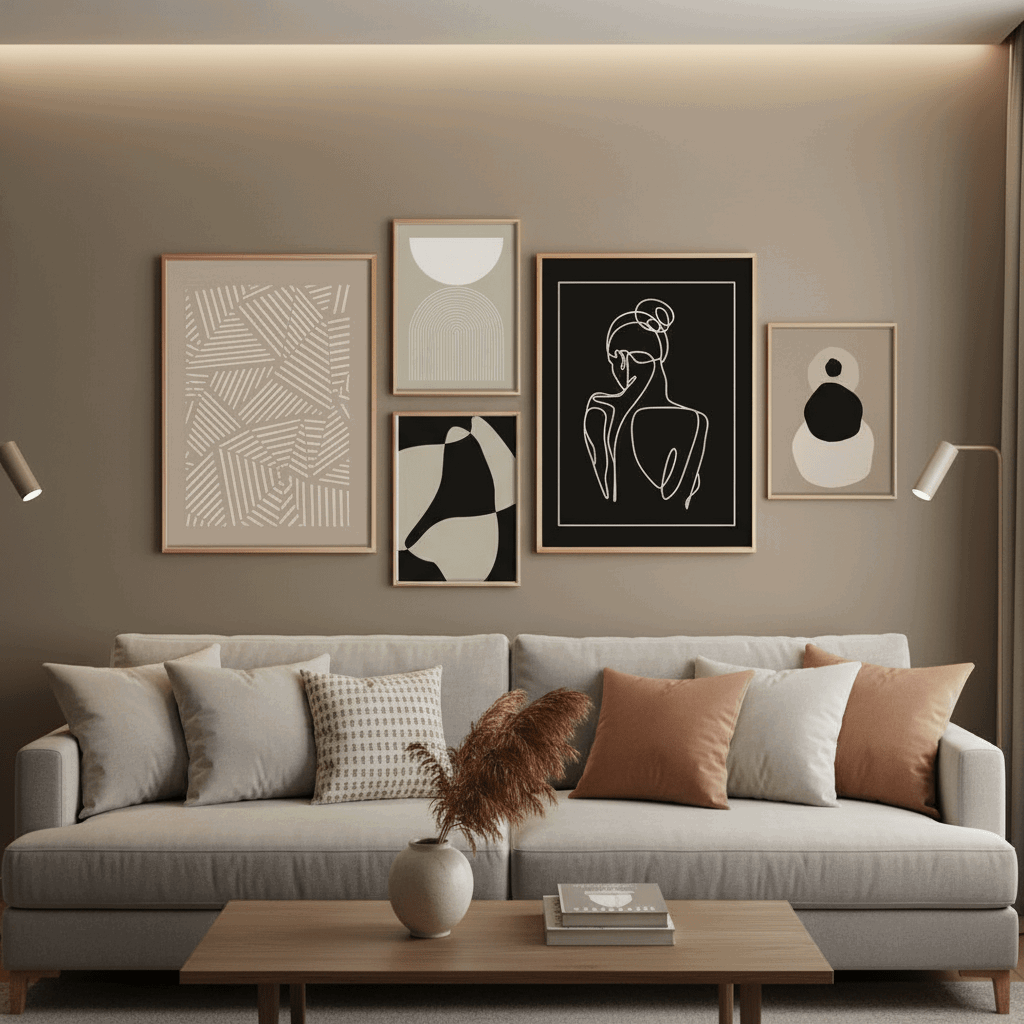 Premium Canvas Wall Art | Stylish Frame Design - HomeStories